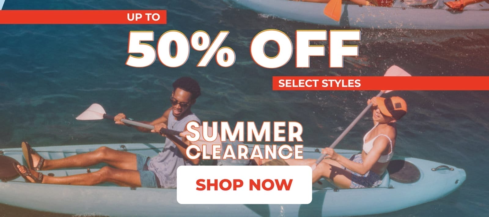 Summer Clearance up to 50% off