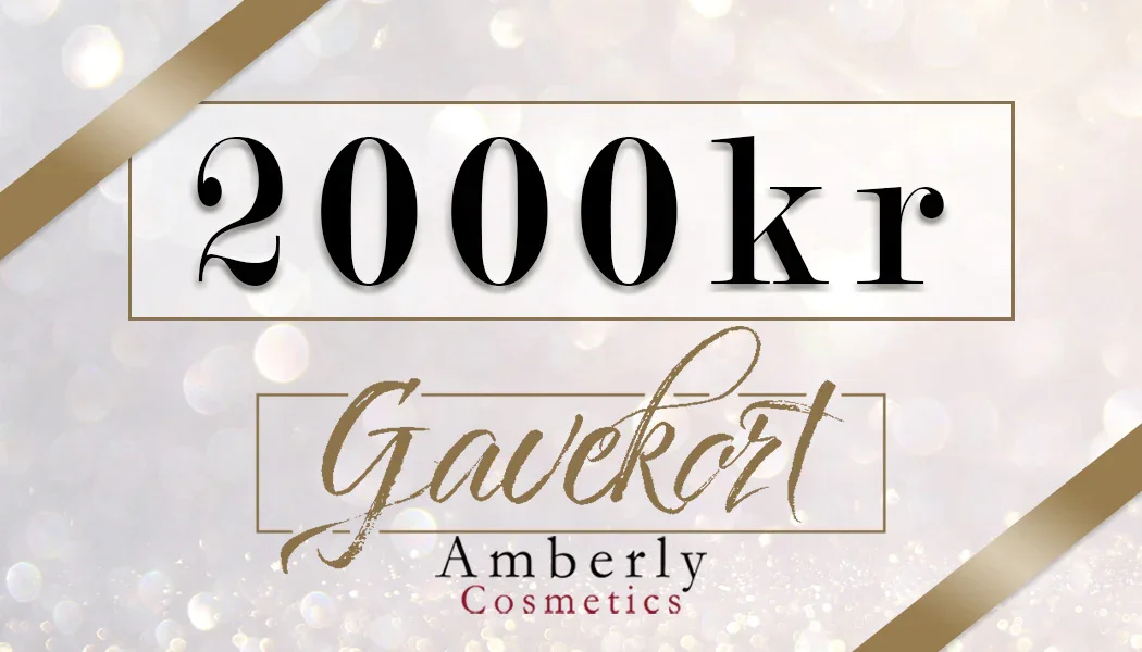 Image of Amberly Cosmetics Gavekort kr 2 000,- (elektronisk)