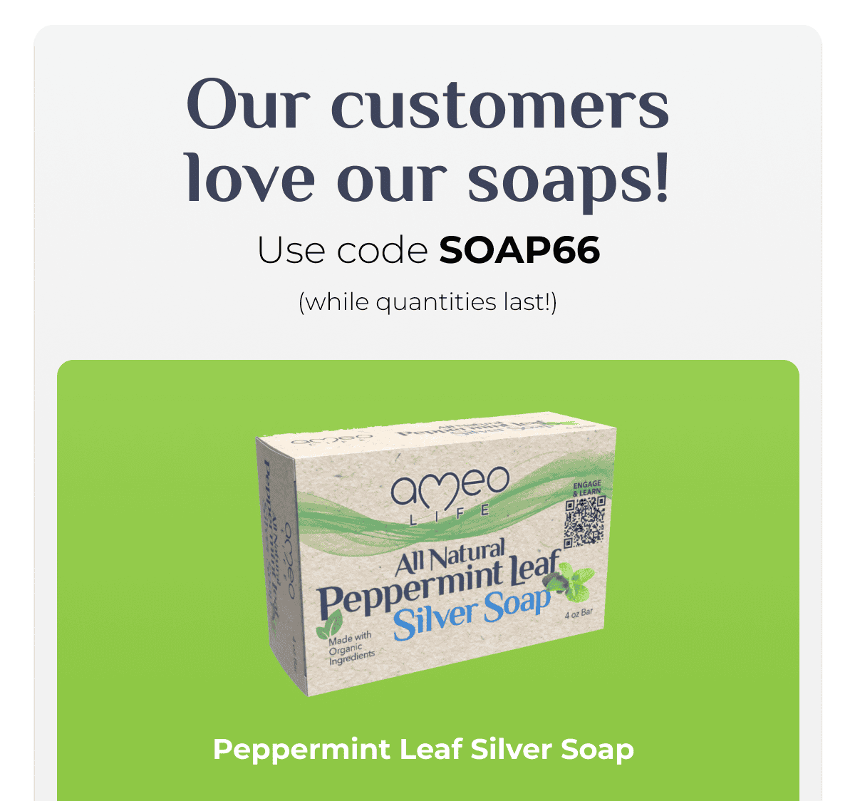 Peppermint Soap