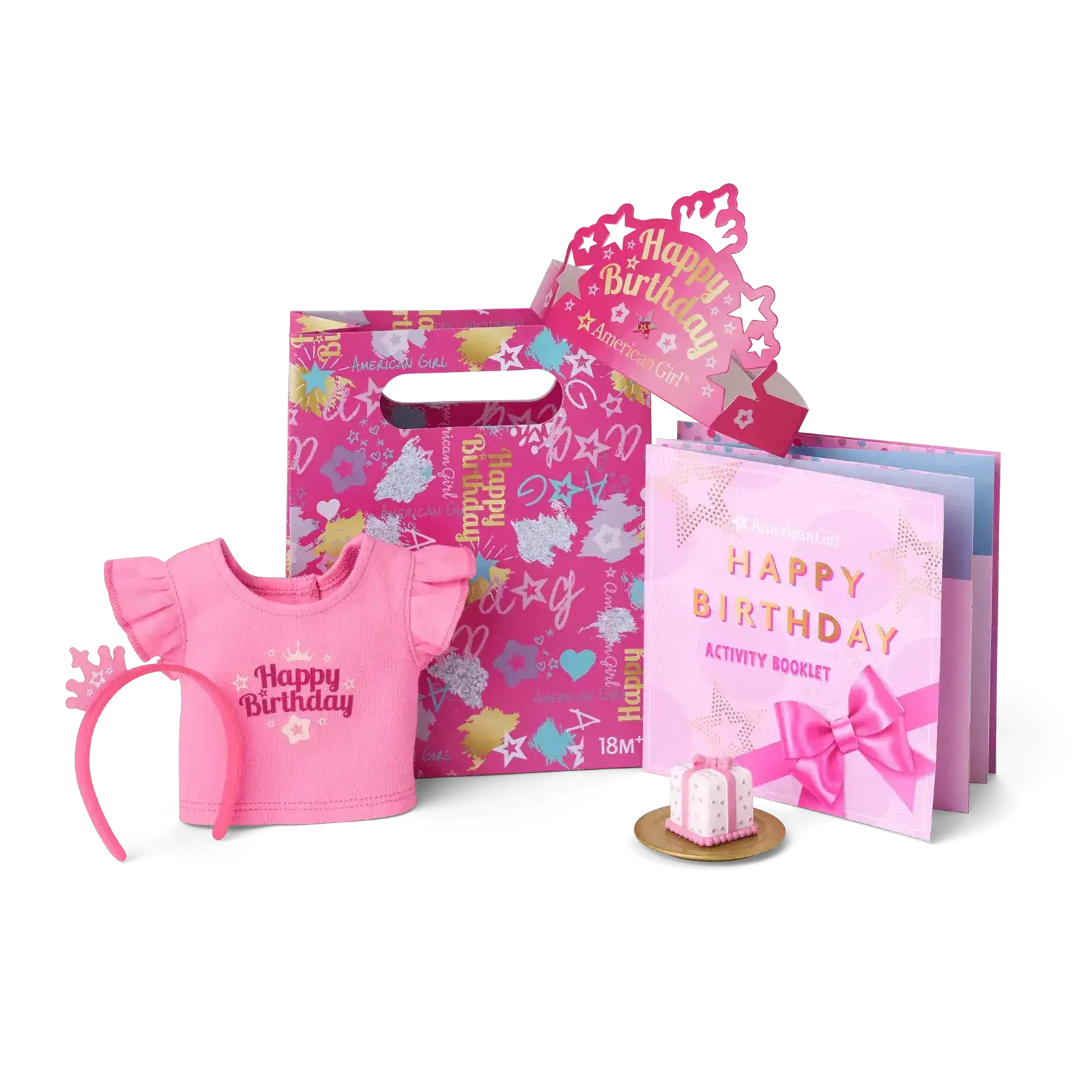 Image of American Girl® Happy Birthday Goody Bag Bundle for Little Girls (4 Pack)