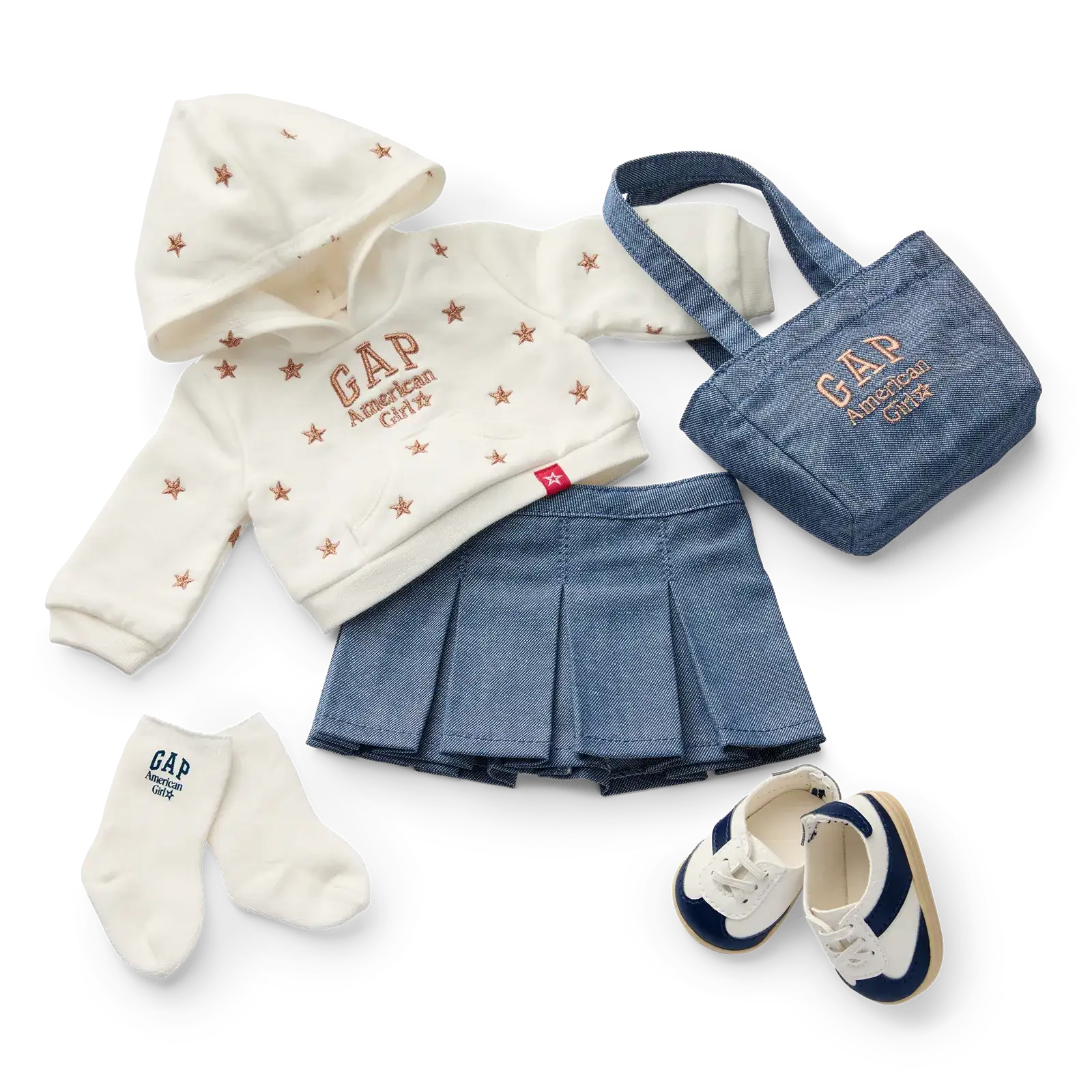 Image of AG x GAP Star Hoodie Outfit for 18-inch Dolls