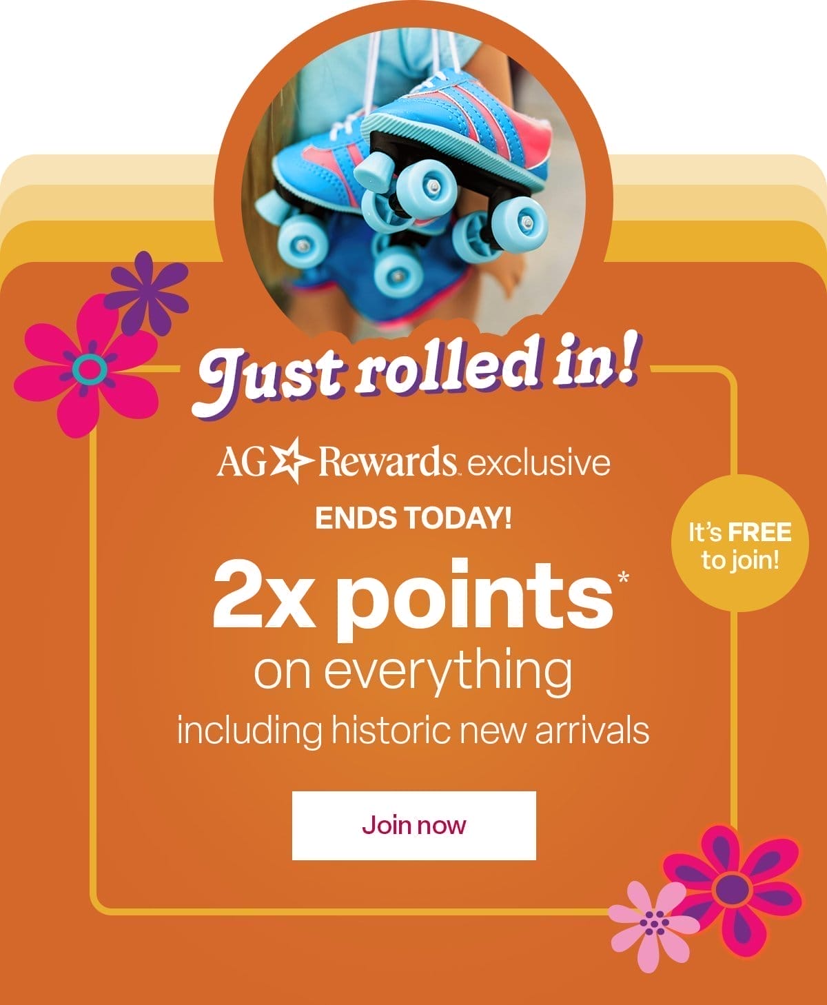 H: 2x points* on everything