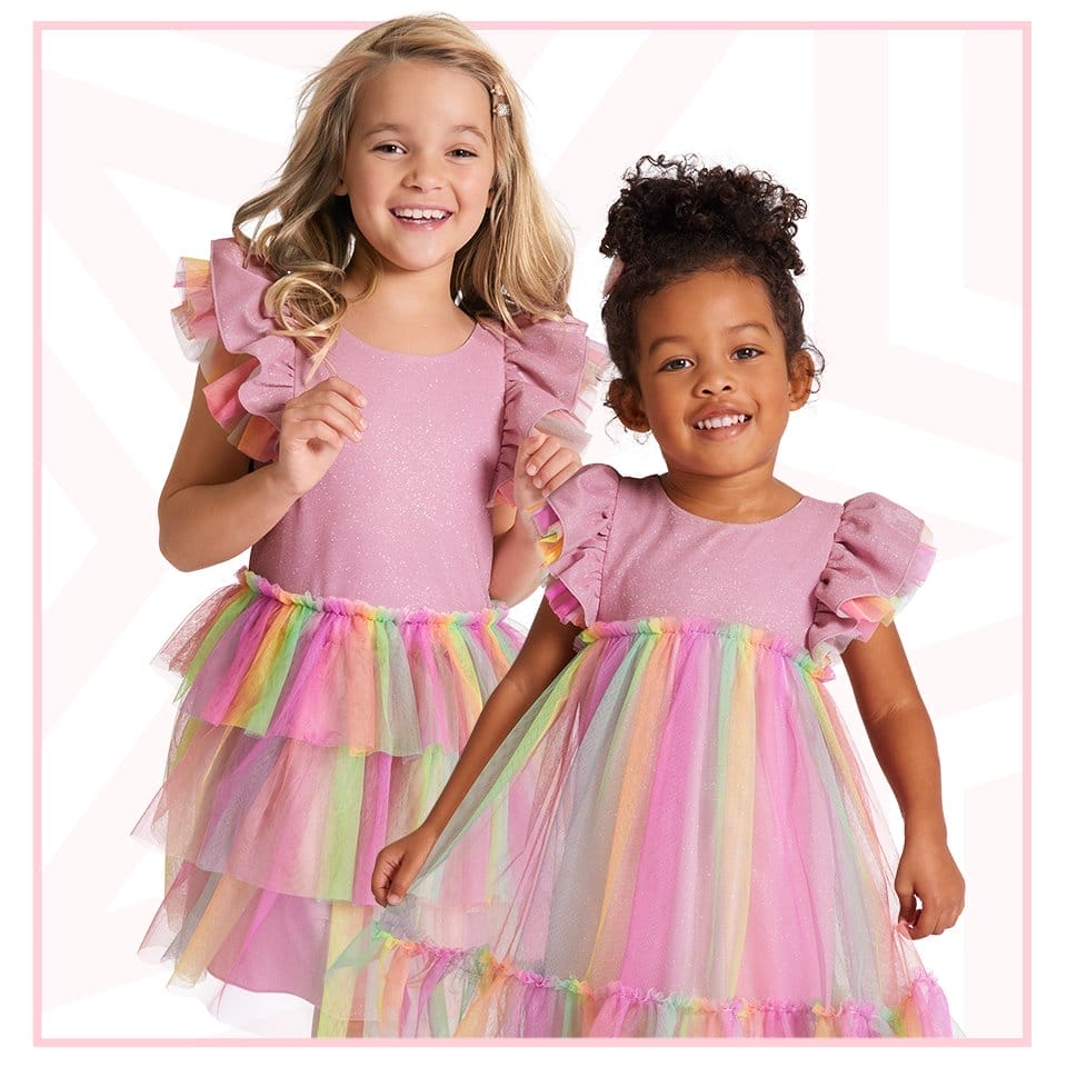 CB1: Pretty Pastel Dress for Girls