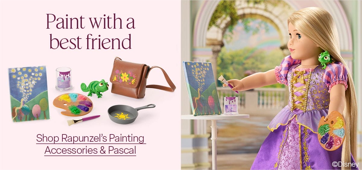 Shop Rapunzel’s Painting Accessories & Pascal