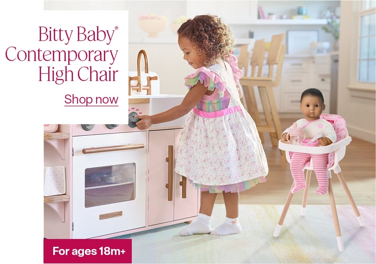 CB4: Bitty Baby® Contemporary High Chair