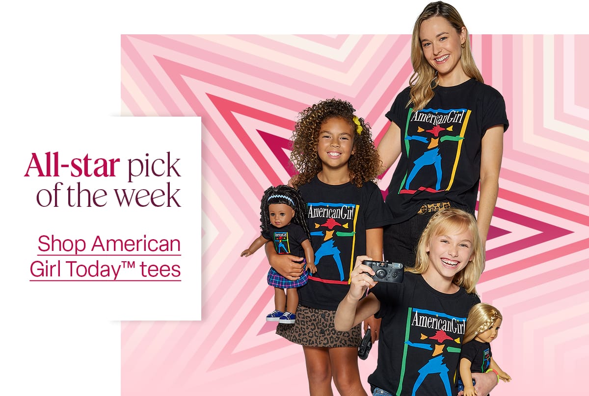 Shop American Girl Today™ tees