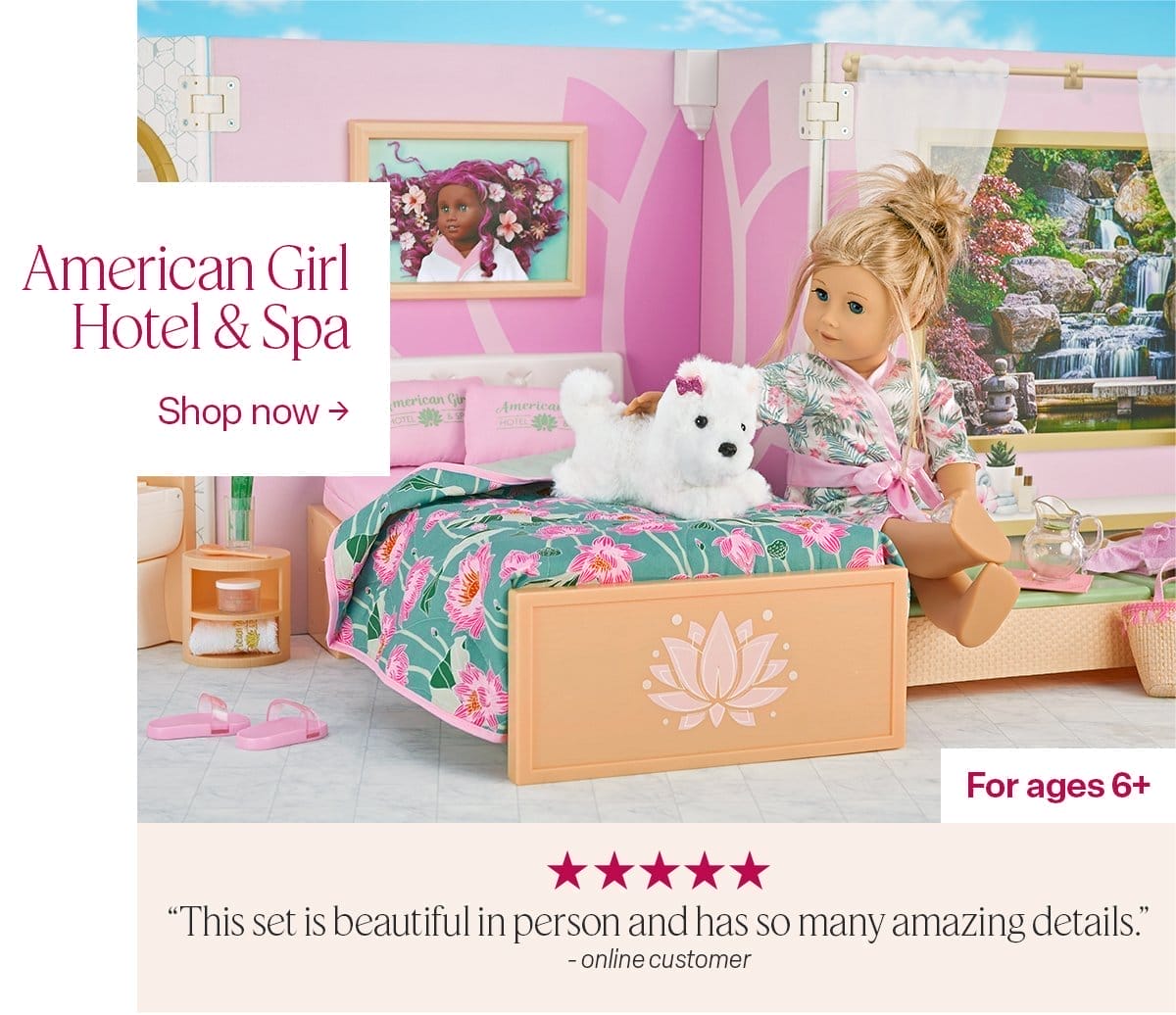 CB2: American Girl Hotel & Spa