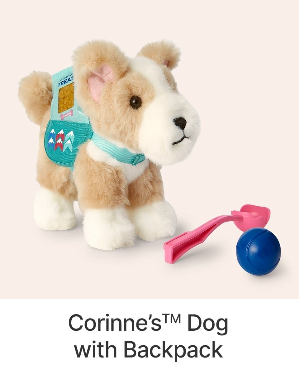 CB2: Corinne’s™ Dog with Backpack