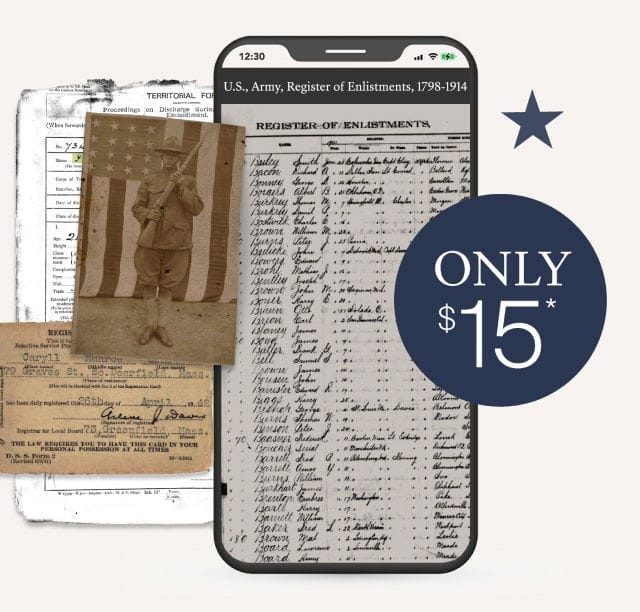 Ancestry Memorial Day - Only \\$15*