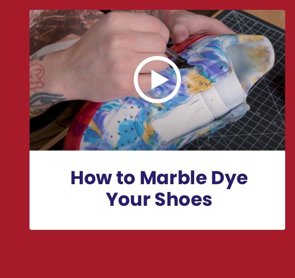 How to Marble Dye Your Shoes