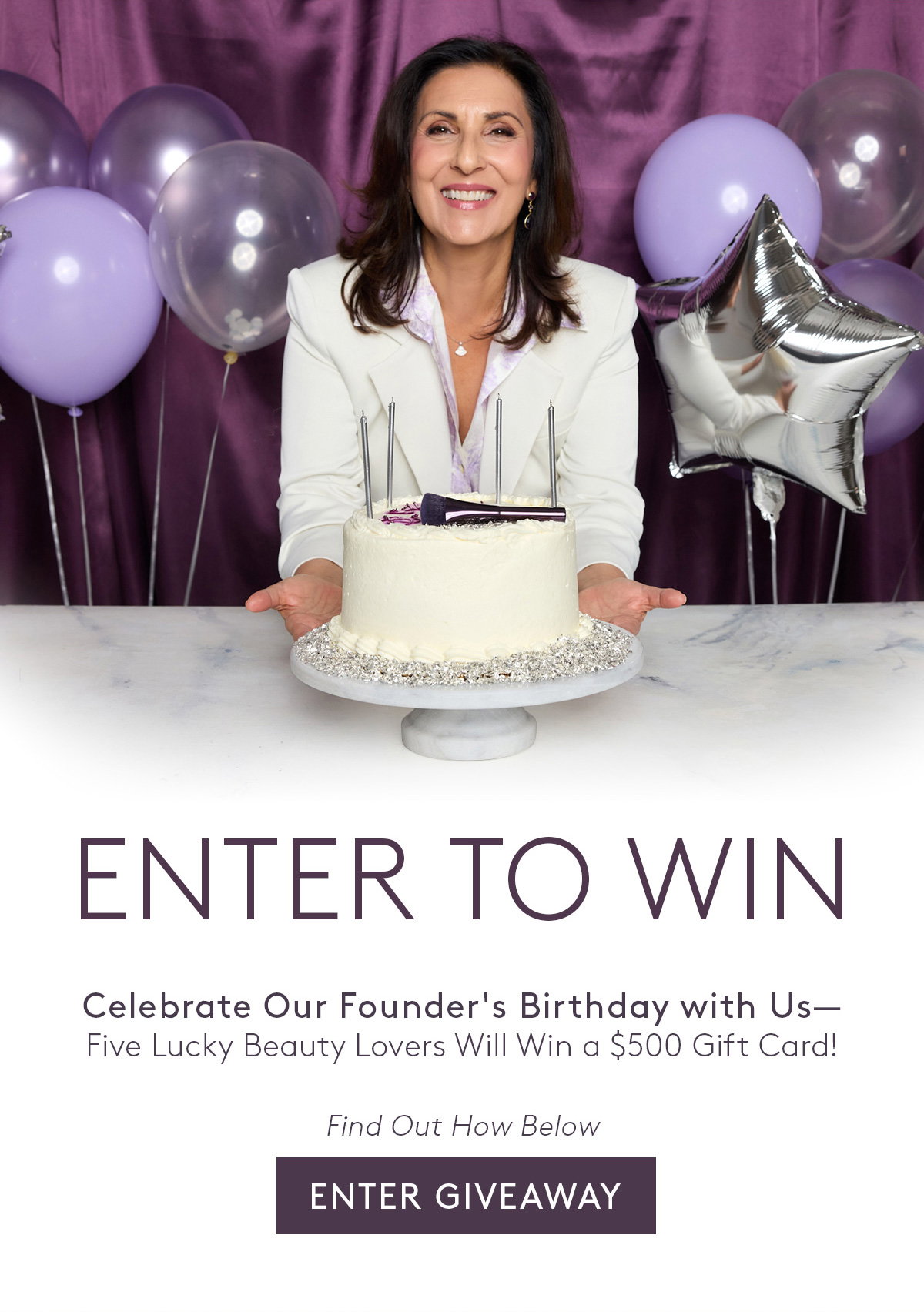 Enter Giveaway: Celebrate Our Founder's Birthday with Us