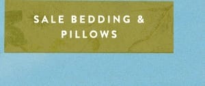 sale bedding & pillows