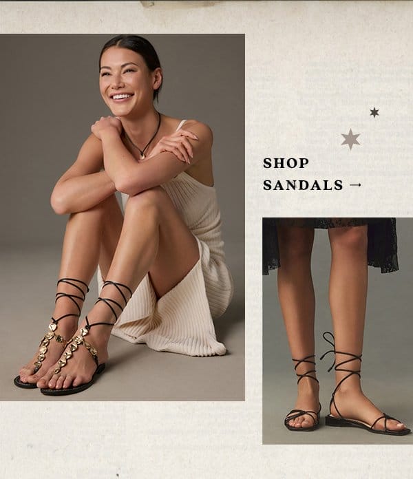 Shop sandals