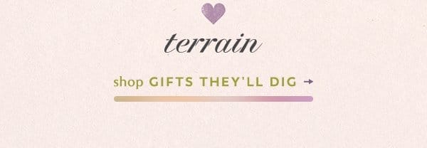 Shop gifts by terrain
