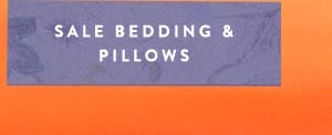 sale bedding and pillows