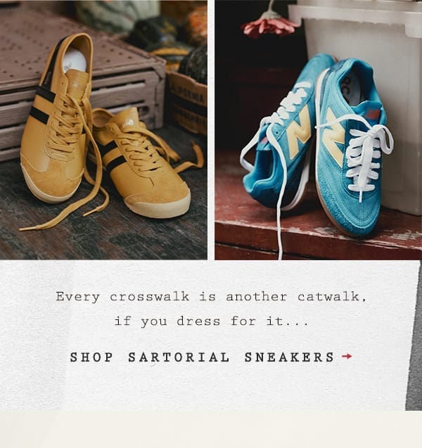 shop sartorial sneakers