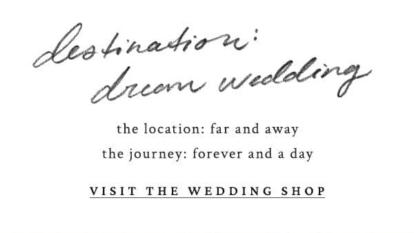 Visit the wedding shop