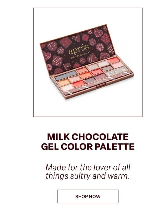 MILK CHOCOLATE PALETTE