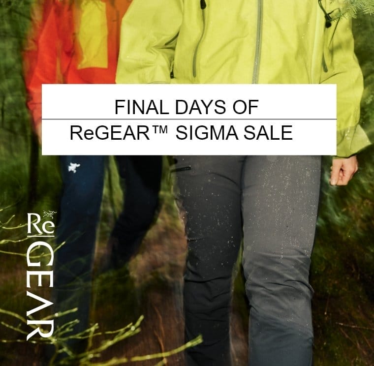 ReGEAR ReTHINK FOREVER IN TIMELESS STYLE ReGearTM VEILANCE SALE