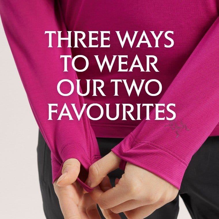 THREE WAYS TO WEAR OUR TWO FAVOURITES