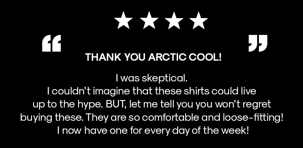 Thank you Arctic Cool