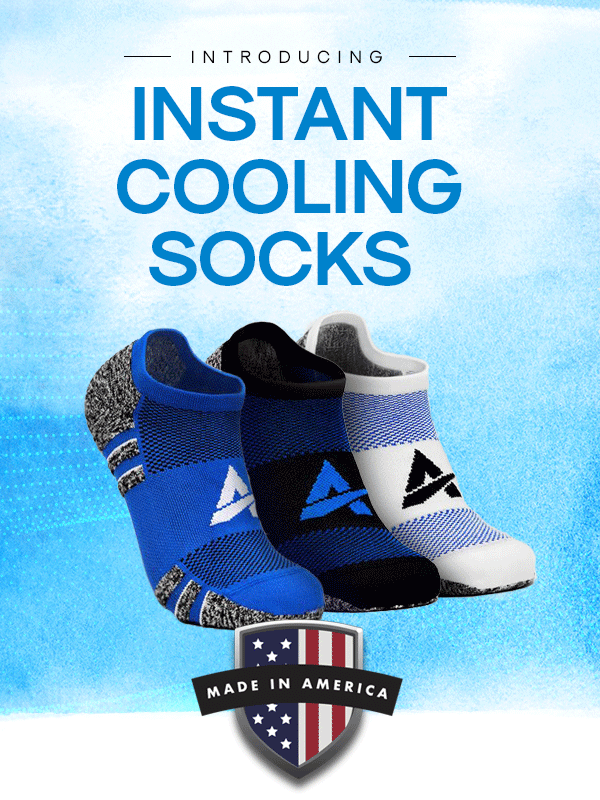 made in America cooling socks