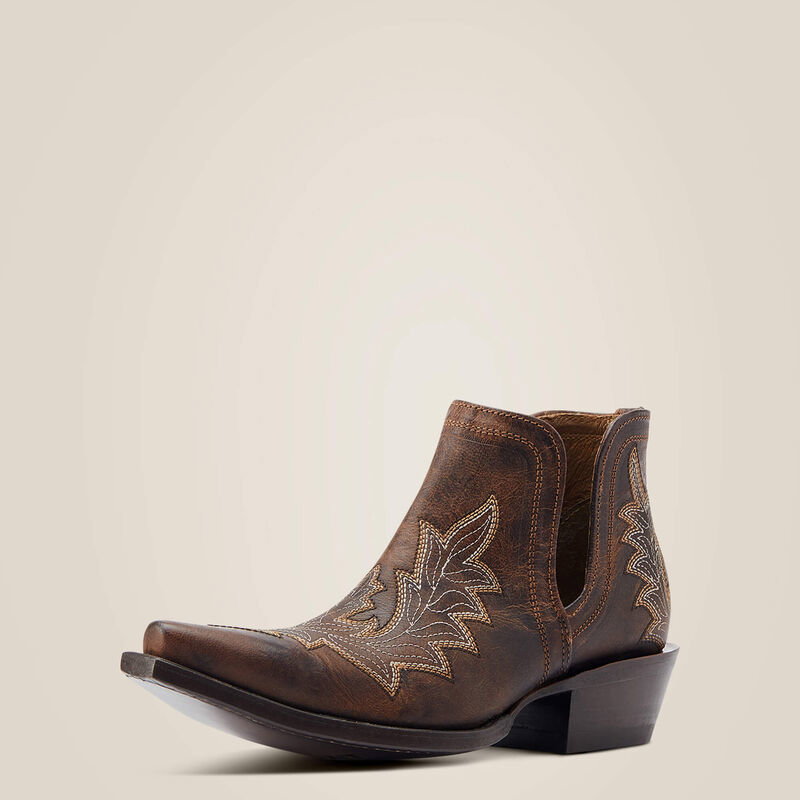 Dixon Low Heel Western Boot