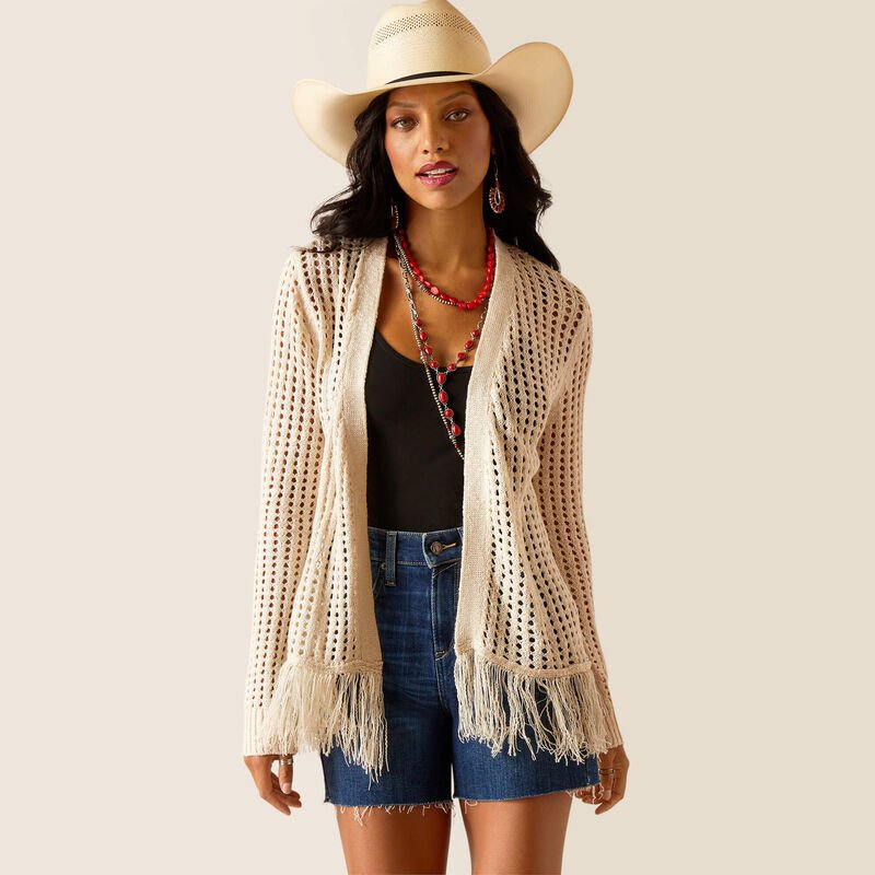 Frolic Fringe Sweater