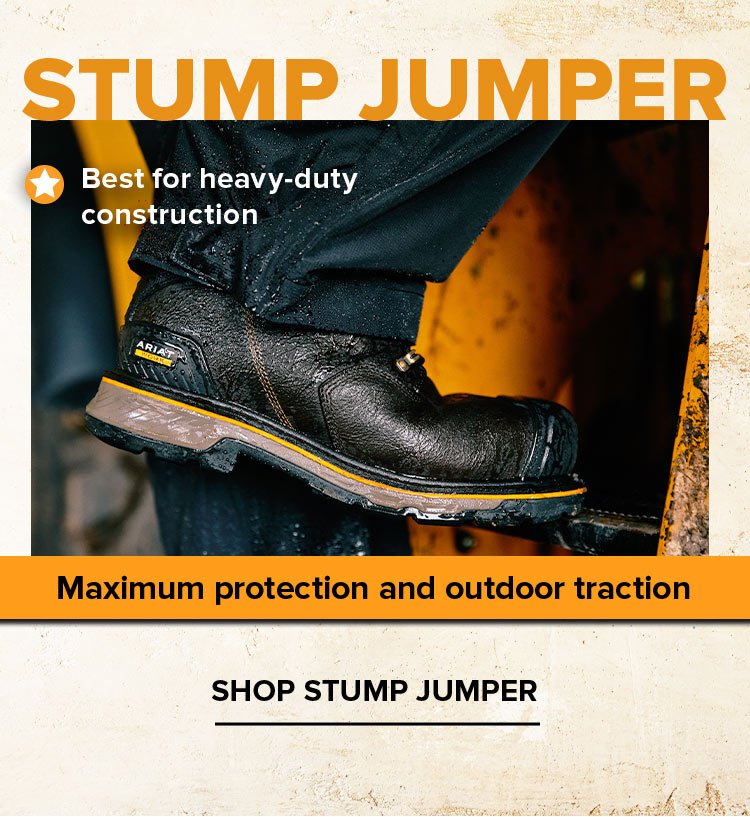 SHOP STUMP JUMPER