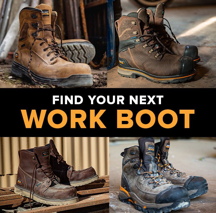 FIND YOUR NEXT WORK BOOT