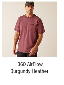 360 AirFlow Burgundy Heather