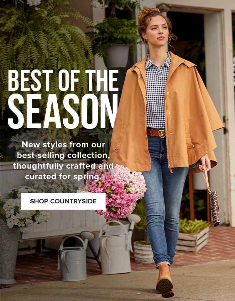 BEST OF THE SEASON. | SHOP COUNTRYSIDE