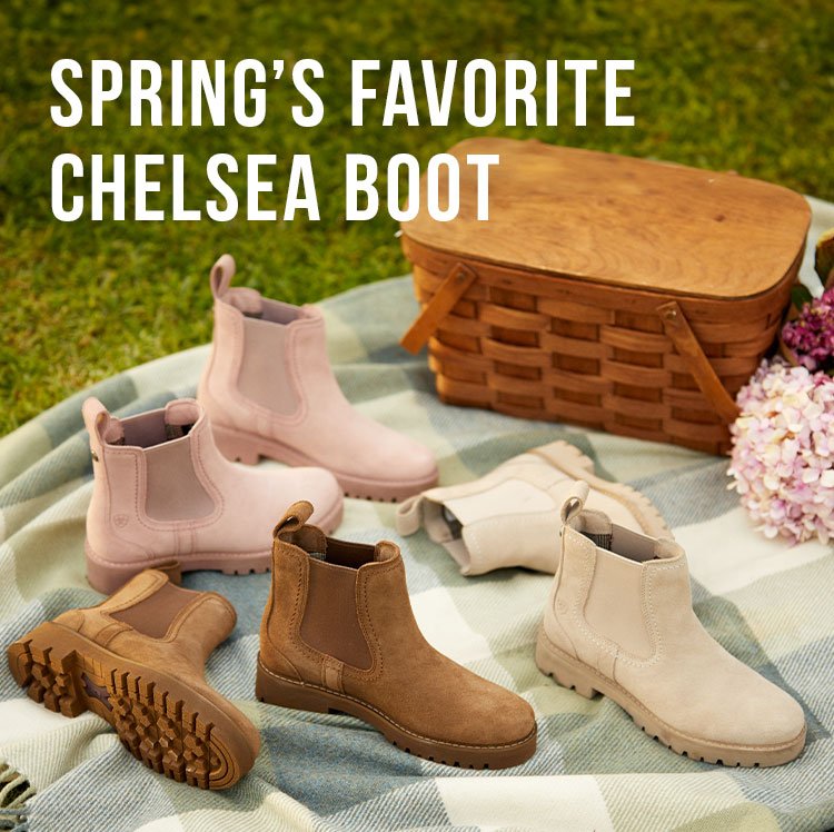 SPRING'S FAVORITE CHELSEA BOOT