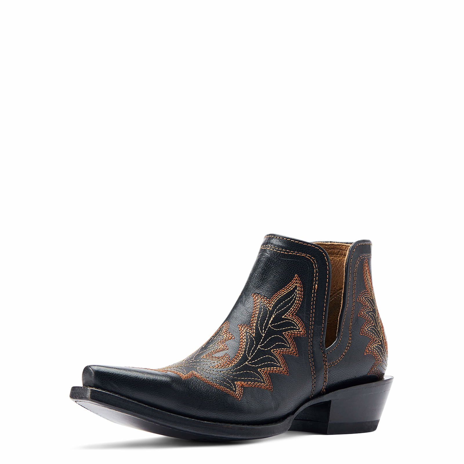 Dixon Low Heel Western Boot