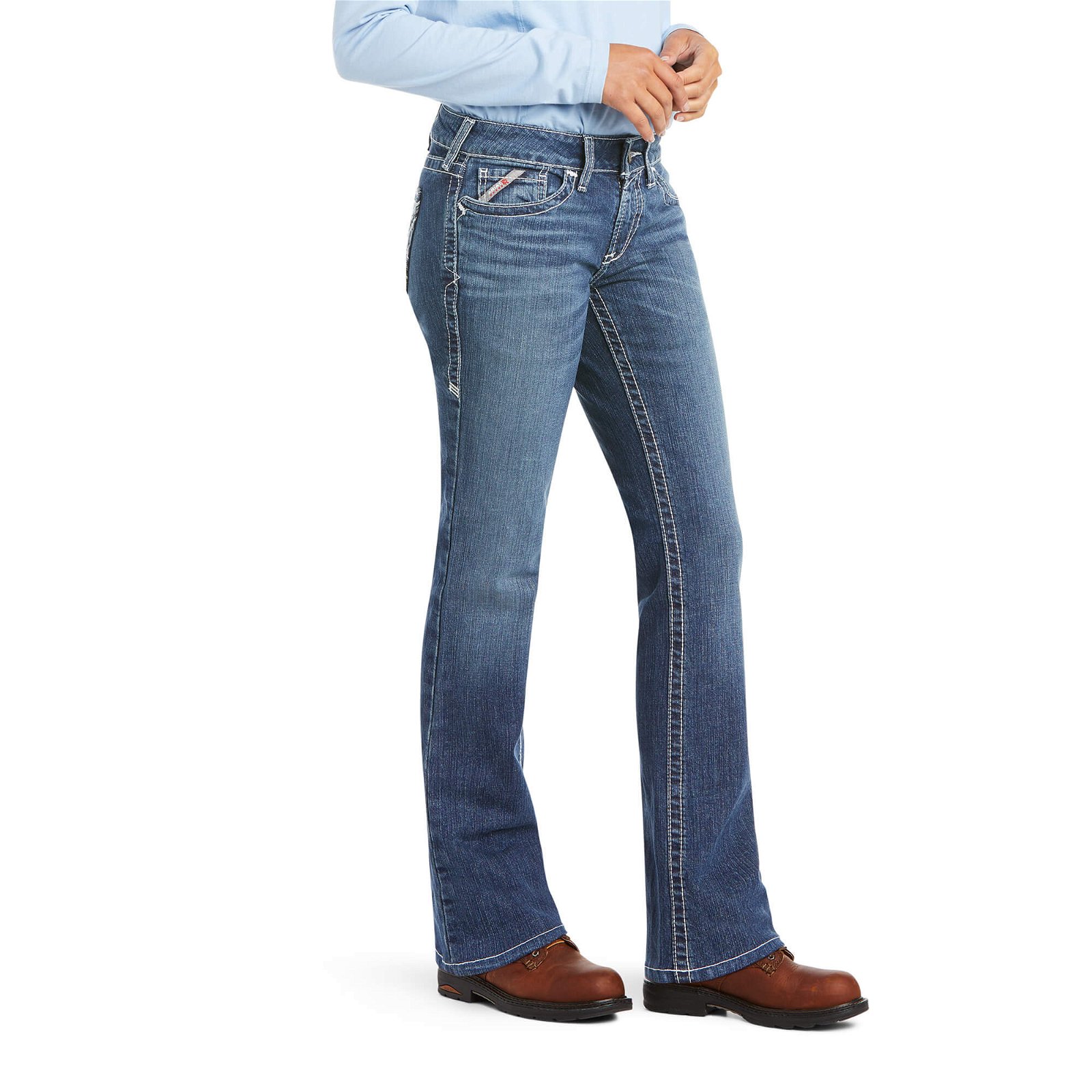 FR DuraStretch Entwined Boot Cut Jean