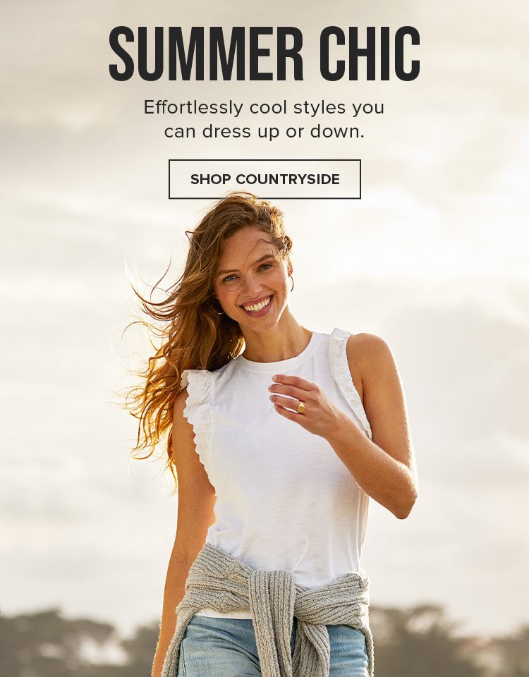 SUMMER CHIC | SHOP COUNTRYSIDE