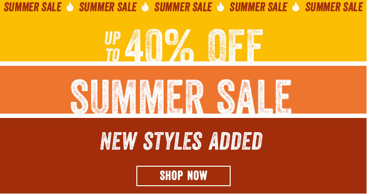 Up to 40% Off Summer Sale