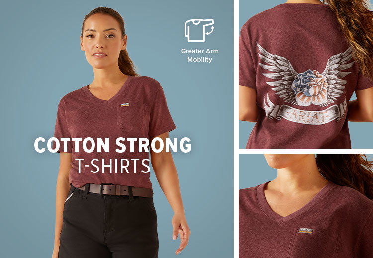 COTTON STRONG T-SHIRTS