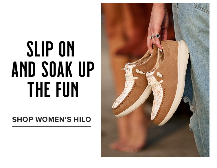 SLIP ON AND SOAK UP THE FUN | SHOP WOMEN'S HILO