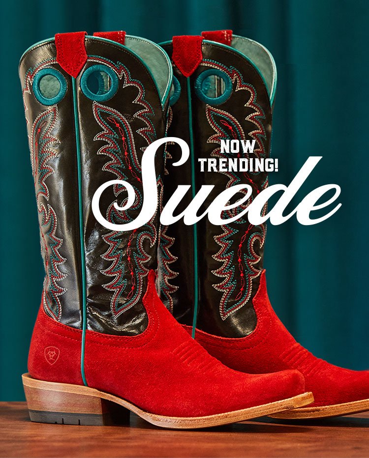 NOW TRENDING! SUEDE