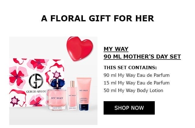 My Way 90 ml Mother's Day Gift Set