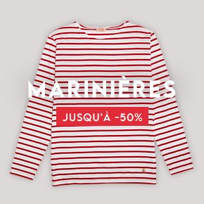 Marinières jusqu'à -50%