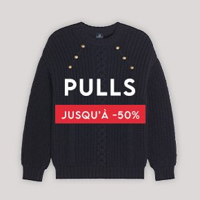 Pulls jusqu'à -50%