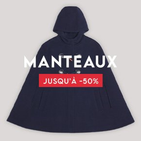 Manteaux jusqu'à -50%