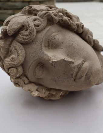 Greek Archaeologists Uncover a 1,800-Year-Old Marble Head of Apollo