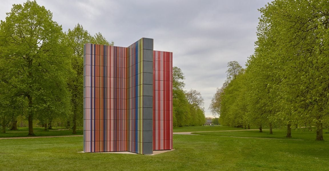 Gerhard Richter’s New Sculpture Puts a Fresh Spin on His Iconic ‘Strip Paintings’