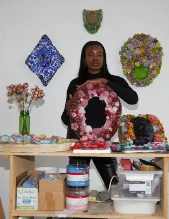 Artist Layo Bright’s Garden is Blooming with Glass Flowers