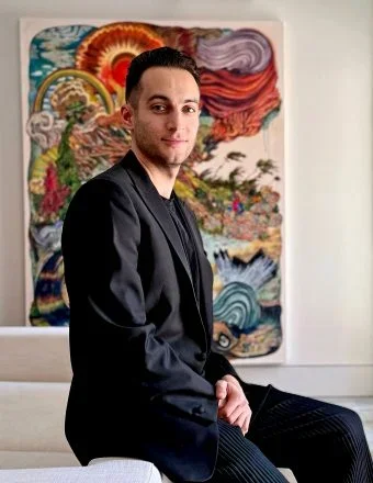 Collector Alex Abedine Balances His Life in Law With the Joyful Chaos of Art