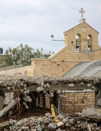 Destruction of a Historic Gaza Church Deemed a ‘War Crime’ in New Legal Filing