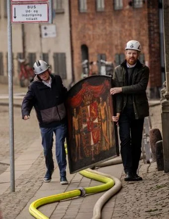 Artworks Rescued as Fire Rips Through Copenhagen’s 17th-Century Stock Exchange Building